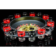 16 Glass Roulette Drinking Game